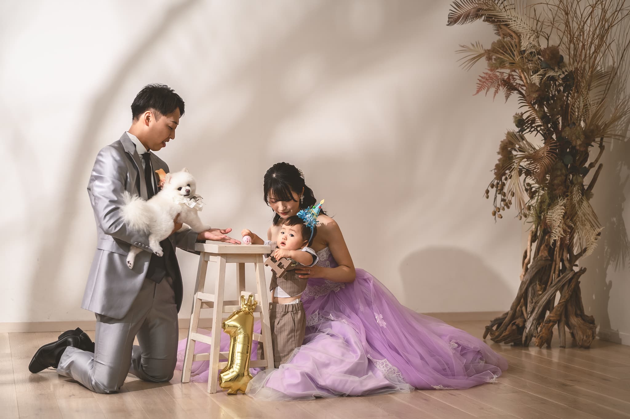 1歳のお誕生日おめでとう！